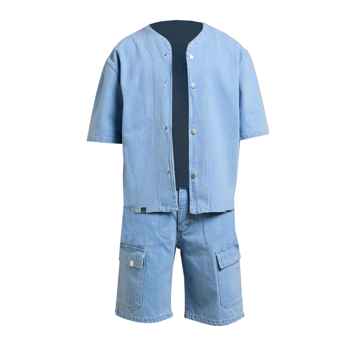 COMPLETO DENIM BLEACHWASH